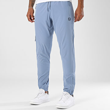 Sergio Tacchini - Pantalón chándal Grecale 41724 Azul Claro