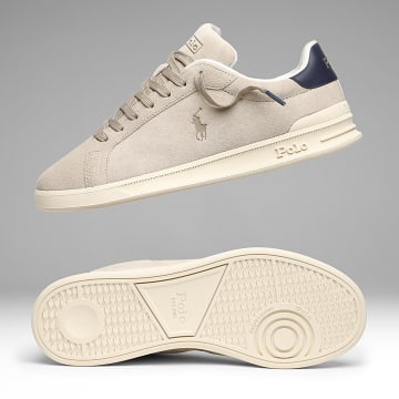 Polo Ralph Lauren - Zapatillas Heritage Court II Milk Navy