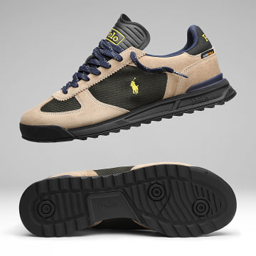 Polo Ralph Lauren - Zapatillas Varick Olive Multi