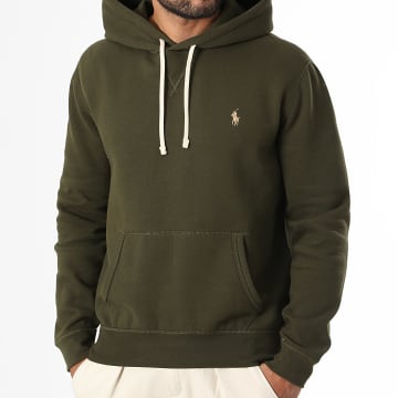 Polo Ralph Lauren - Sudadera con capucha Original Player Verde Kaki Beige