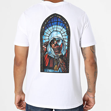 Seth Gueko - Camiseta Oversize Vitraux Blanco