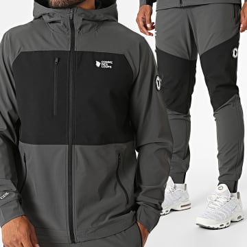 Comme Des Loups - Completo di tuta Ronin Nero Grigio Antracite