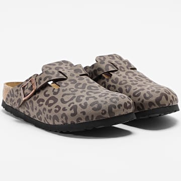 BIRKENSTOCK - Sandalen Dames Boston 2.0 Leo Mocca