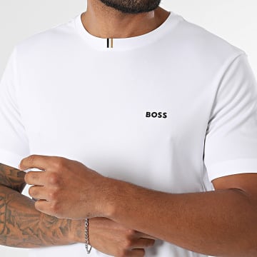 BOSS - Tee Shirt Slim Fit Toc Game 50563361 Blanc
