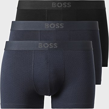 BOSS - Pack de 3 bóxers Boss One 50549832 Negro Azul Marino
