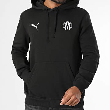 Puma - Sweat Capuche OM Football Essential 786453 Noir