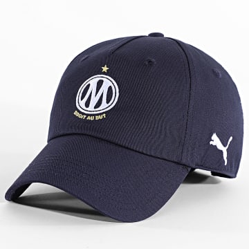 Puma - Casquette OM Essential 027588 Bleu Marine