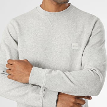 BOSS - Sudadera Cuello Redondo Westart 50509323 Gris Jaspeado