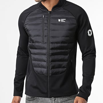 Comme Des Loups - Chaqueta con cremallera Sahara Negro
