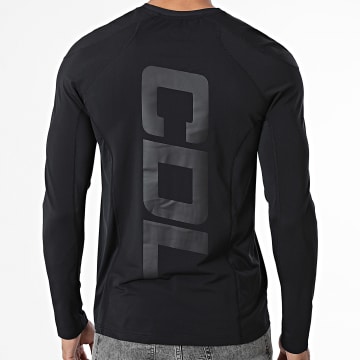 Comme Des Loups - T-Shirt Maniche Lunghe Coach Nero