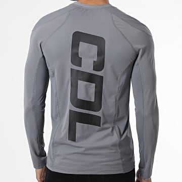 Comme Des Loups - T-Shirt Manica Lunga Coach Grigio