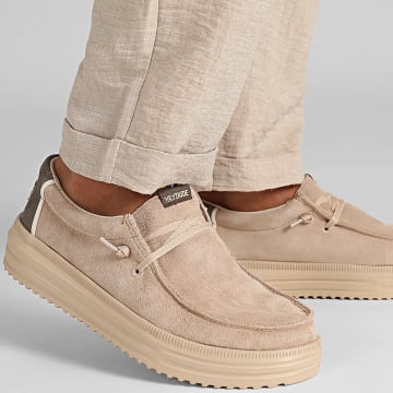 Hey Dude - Mocassino Camoscio Rev Suede Sesame