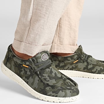 Hey Dude - Mocassino Wally Stretch Jersey Camo