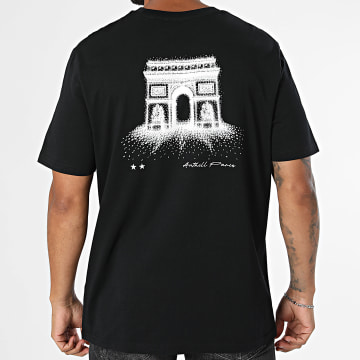 Anthill - T-Shirt Oversize Arc-Thill Zwart