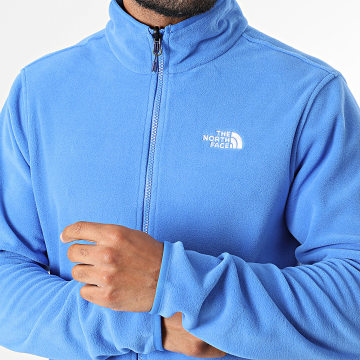 The North Face - Zipped Fleece Jacket Glacier Fleece A8D0 Blue