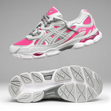 Asics - Baskets Gel NYC 1203A383 Pink Glow Concrete