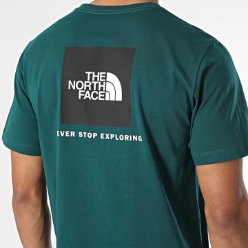 The North Face - T-Shirt Evo Box A8B6K Donkergroen