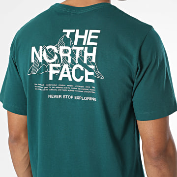 The North Face - T-Shirt A8GUZ Fles Groen