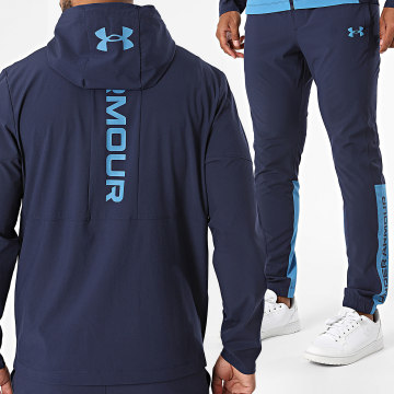 Under Armour - Ensemble De Survêtement Tech Utility Woven 6013804 6013802 Bleu Marine