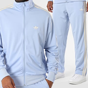 Adidas Originals - Conjunto de chándal Firebird KZ1182 KZ1207 Azul Claro