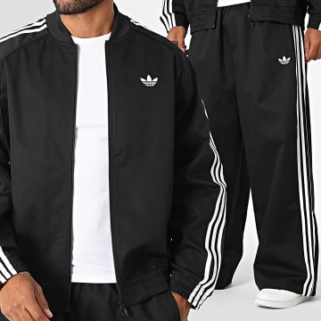 Adidas Originals - Conjunto de chándal Adicolor Classic Twill KR1371 KR1387 Negro
