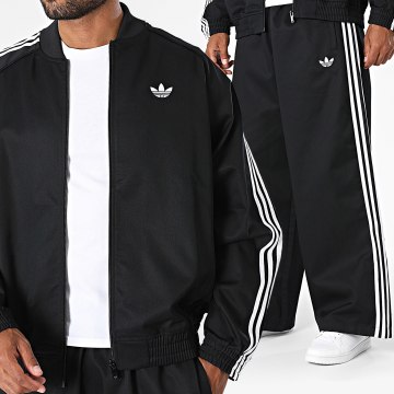 Adidas Originals - Ensemble de survêtement Adicolor Classic Twill KR1371 KR1387 Noir