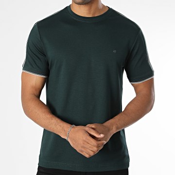 Armita - T-Shirt A Bande 876 Verde Scuro