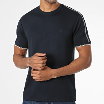 Armita - T-Shirt A Righe 876 Blu Navy