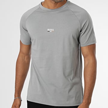 BOSS - T-Shirt Slim 50517970 Cinza