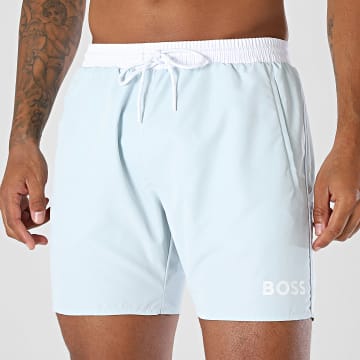 BOSS - Short De Bain Starfish 50514429 Bleu Clair