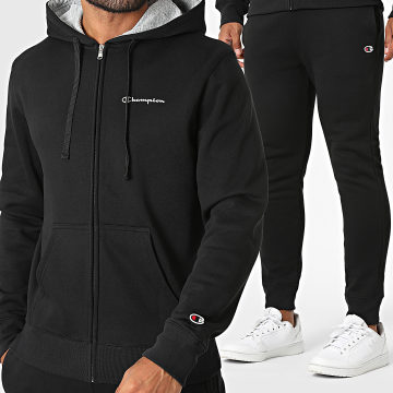 Champion - Fato de treino 221658 Preto Cinza Mesclado