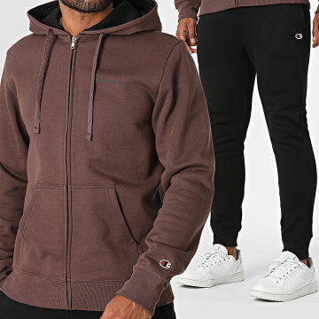 Champion - Fato de treino 221658 Castanho Preto