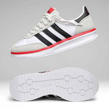 Adidas Sportswear - Sneakers Run 70s 2.0 LA7778 Grigio One Core Nero Bianco Calzature