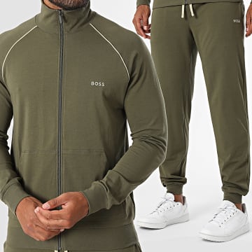 BOSS - Conjunto de chándal Mix And Match 50515307 50515305 Verde Kaki