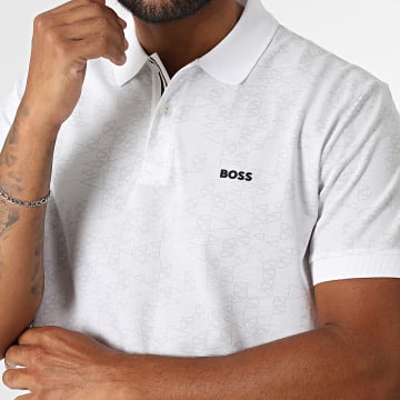 BOSS - Polo de manga corta Swing 50564801 Blanco