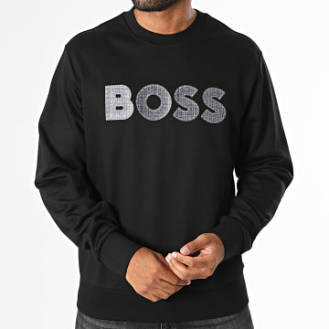 BOSS - Sudadera Crewneck Soleri 50565651 Negro