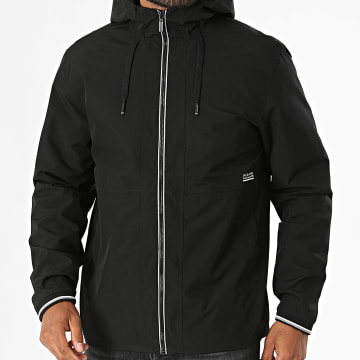 Jack And Jones - Jacke Kapuze Zippbar Wasserdicht Benjamin Schwarz