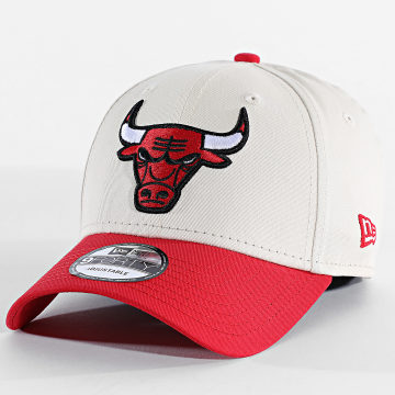 New Era - Cappellino 9Forty Chicago Bulls 60915902 Beige Rosso