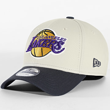 New Era - Cap NBA Colourblock 9Forty Los Angeles Lakers 60915904 Beige Grau