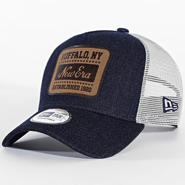 New Era - Gorra Trucker Patch Denim 60915859 Azul Marino Beige