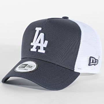 New Era - Chapéu Trucker League Essential LA Los Angeles Dodgers 60915983 Cinzento Antracite Branco