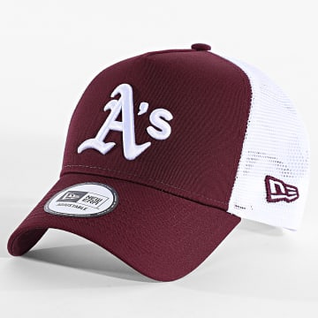 New Era - Trucker Cap Oakland Athletics 60915999 Burgundy White