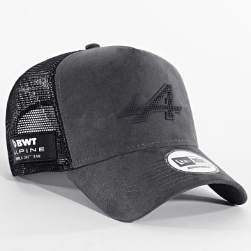 New Era - Gorra Alpine Suede 60897681 Gris Antracita Negro