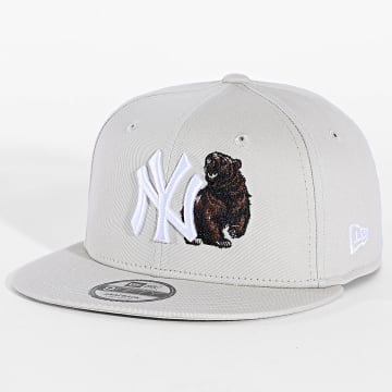 New Era - Casquette Snapback Outdoor Icon 9Fifty NY New York Yankees 60951082 Beige
