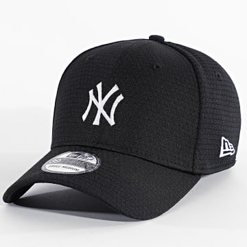 New Era - Boné Fitted Stretch Mesh 39Thirty NY New York Yankees 60915824 Preto