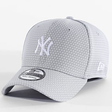 New Era - Chapéu Fitted Stretch Mesh 39Thirty NY New York Yankees 60915825 Cinza