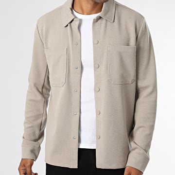 Only And Sons - Overshirt New Kodyl Patch Beige