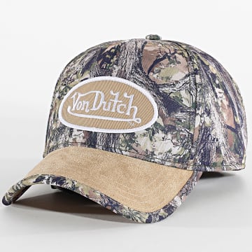 Von Dutch - Gorra Kamo 03 Floral Verde Kaki Beige Azul Marino