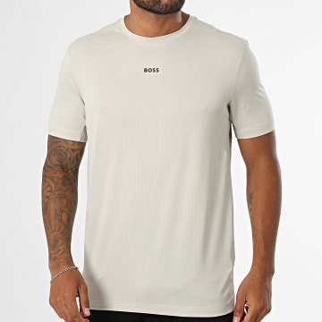 BOSS - Tee Shirt Active 50564508 Beige Clair