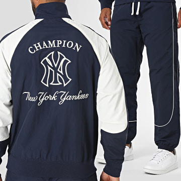 Champion - Tracksuit New York Yankees NY 223169 Navy Blue White